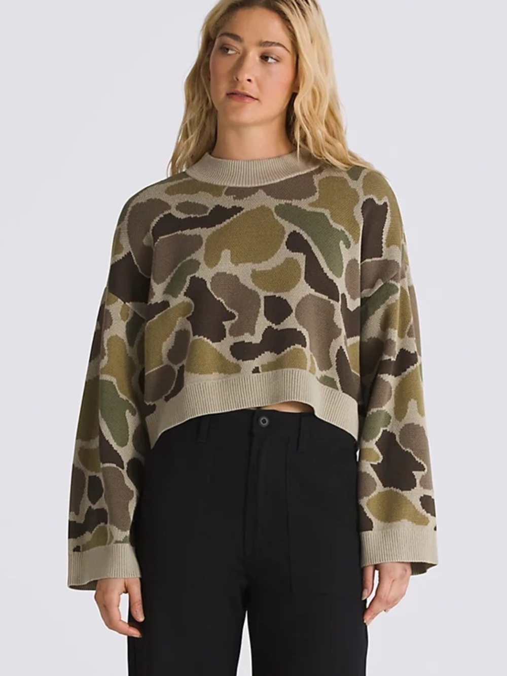 Vans Cammile Camo Pullover - Size XL